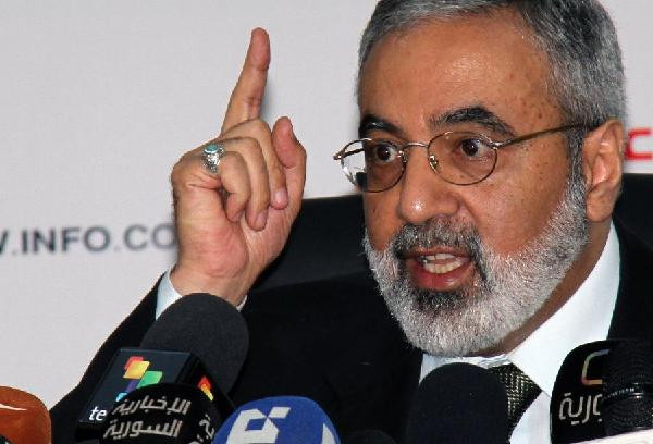 Bộ trưởng Thông tin Syria Omran al-Zoubi.