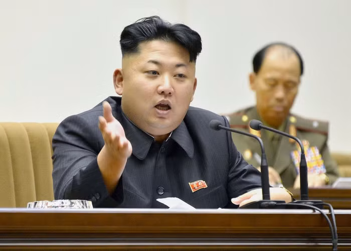 Nhà lãnh đạo Bắc Triều Tiên Kim Jong-un.
