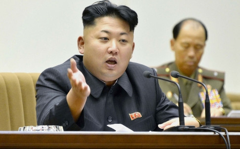 Nhà lãnh đạo Bắc Triều Tiên Kim Jong-un. Nhà lãnh đạo Bắc Triều Tiên Kim Jong-un.