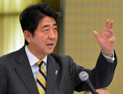 Thủ tướng Nhật Bản Shinzo Abe. Thủ tướng Nhật Bản Shinzo Abe.