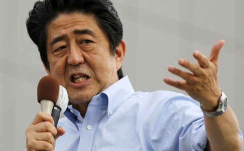 Thủ tướng Nhật Bản Shinzo Abe. Ảnh: SCMP. Thủ tướng Nhật Bản Shinzo Abe. Ảnh: SCMP.