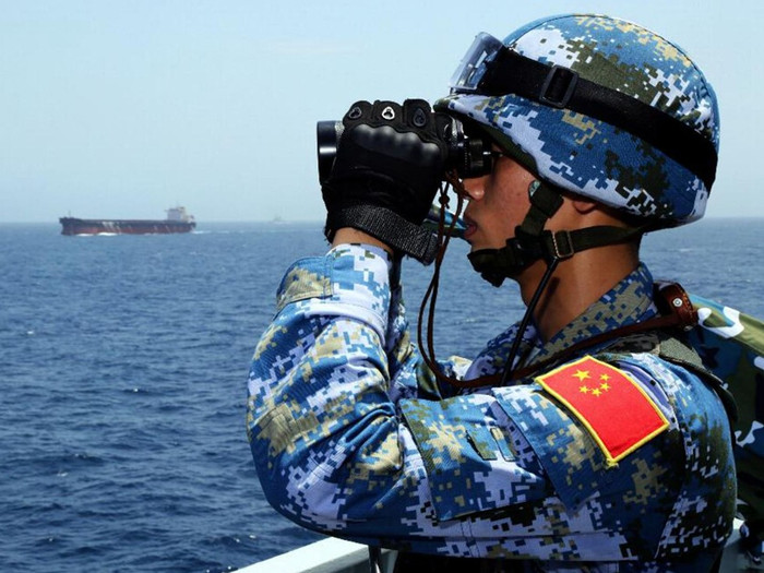 Lính Trung Quốc, hình minh họa: Đa Chiều. Lính Trung Quốc, hình minh họa: Đa Chiều.