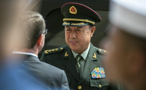 Ông Phạm Trường Long thăm Mỹ. Ảnh: SCMP.