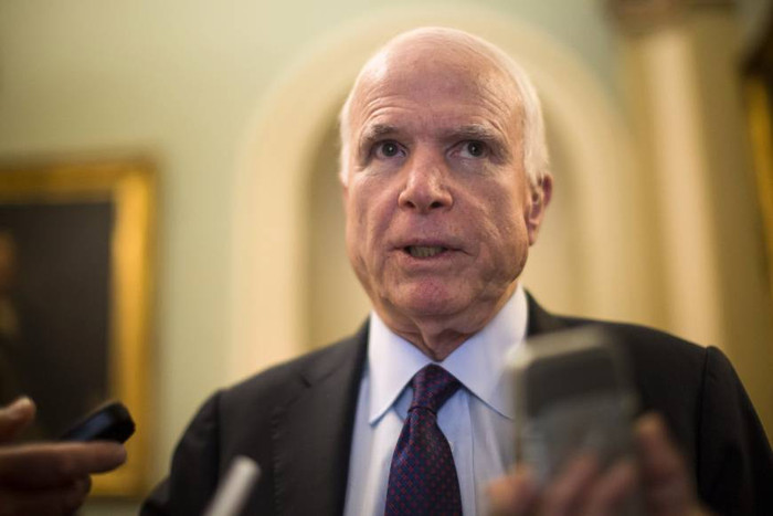 Thượng nghị sĩ John McCain, ảnh: Washington Times. Thượng nghị sĩ John McCain, ảnh: Washington Times.