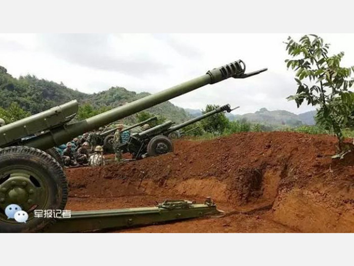 Lực lượng pháo binh đã vào vị trí chiến đấu, công sự trận địa đã chuẩn bị xong. Ảnh: Quân giải phóng. Lực lượng pháo binh đã vào vị trí chiến đấu, công sự trận địa đã chuẩn bị xong. Ảnh: Quân giải phóng.