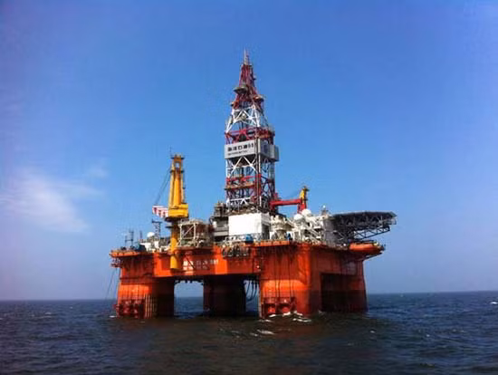 Giàn khoan 981 Trung Quốc. Hình minh họa. Giàn khoan 981 Trung Quốc. Hình minh họa.