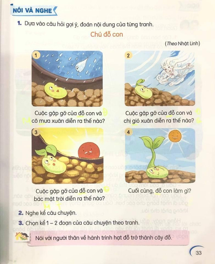 Các sự vật được nhân cách hóa nhưng không hề được biết hoa. Ảnh: L.A Các sự vật được nhân cách hóa nhưng không hề được biết hoa. Ảnh: L.A