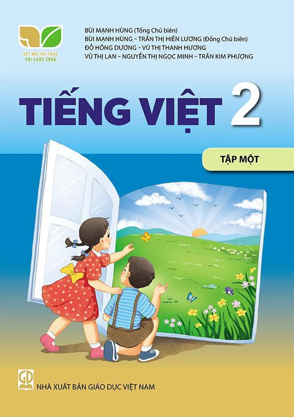Sách giáo khoa Tiếng Việt lớp 2 - tập 1, Bộ Kết nối tri thức với cuộc sống. Ảnh: L.A Sách giáo khoa Tiếng Việt lớp 2 - tập 1, Bộ Kết nối tri thức với cuộc sống. Ảnh: L.A