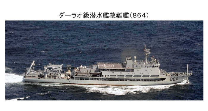 Tàu 864 ra Thái Bình Dương hôm 4/10 Tàu 864 ra Thái Bình Dương hôm 4/10