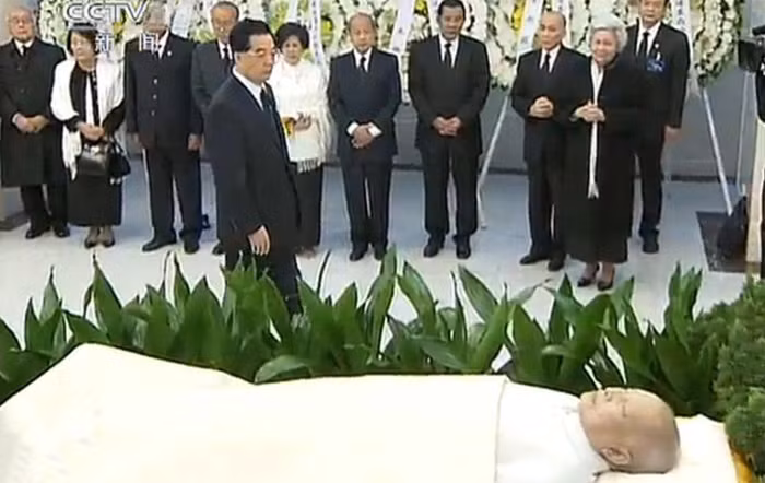 Nhìn cựu Quốc vương Campuchia lần cuối