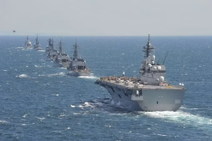 45 tàu chiến chủ lực các loại đã được huy động