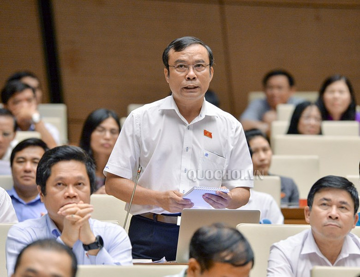 Đại biểu Nguyễn Bá Sơn - đoàn Thành phố Đà Nẵng. (Ảnh: Quochoi.vn) Đại biểu Nguyễn Bá Sơn - đoàn Thành phố Đà Nẵng. (Ảnh: Quochoi.vn)