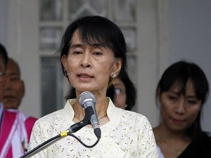 Lãnh đạo đối lập Aung San Suu Kyi. Ảnh: Reuters. Lãnh đạo đối lập Aung San Suu Kyi. Ảnh: Reuters.
