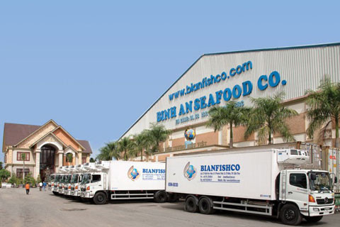 Công ty CP thủy sản Bình An (Bianfishco). Ảnh: P.T/ VnExpress Công ty CP thủy sản Bình An (Bianfishco). Ảnh: P.T/ VnExpress