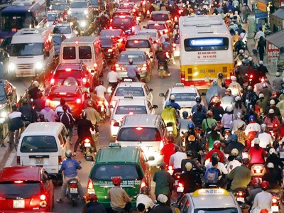 Ùn tắc ở nội đô Hà Nội. Ảnh: Hồng Vĩnh. Ùn tắc ở nội đô Hà Nội. Ảnh: Hồng Vĩnh.