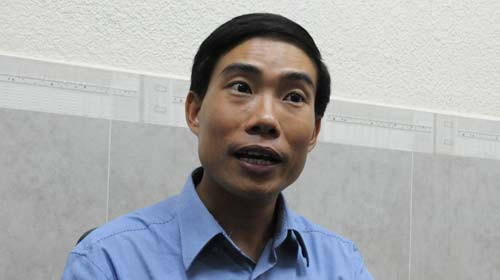 Ông Thái Văn Chung - Tổng thư ký Hiệp hội Vận tải hàng hóa TP.HCM. Ảnh: Minh Đức Ông Thái Văn Chung - Tổng thư ký Hiệp hội Vận tải hàng hóa TP.HCM. Ảnh: Minh Đức