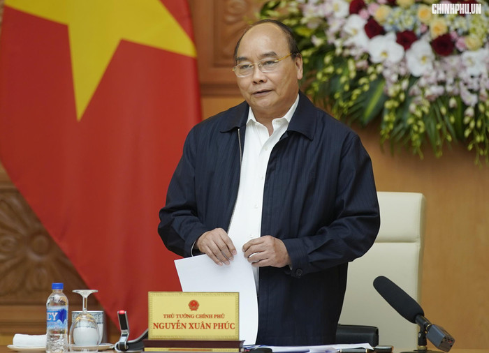 Thủ tướng phát biểu. Ảnh: VGP Thủ tướng phát biểu. Ảnh: VGP