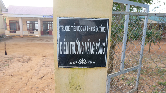 Điểm trường Măng Sông hôm nay. Ảnh: LC Điểm trường Măng Sông hôm nay. Ảnh: LC