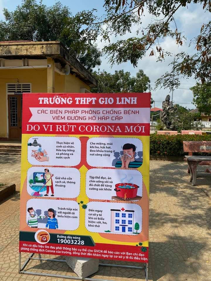 Hướng dẫn tại trường Trung học phổ thông Gio Linh.