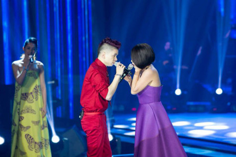 Hoàng Tôn và HLV Mỹ Linh Hoàng Tôn và HLV Mỹ Linh