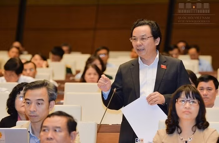 Đại biểu Hoàng Văn Cường. Ảnh: Quochoi.vn