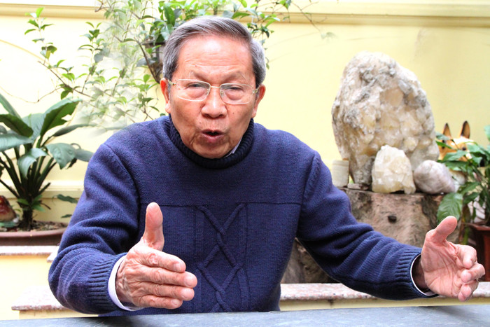 Thiếu tướng Lê Văn Cương trao đổi với phóng viên Báo Điện tử Giáo dục Việt Nam. Ảnh: Đỗ Thơm Thiếu tướng Lê Văn Cương trao đổi với phóng viên Báo Điện tử Giáo dục Việt Nam. Ảnh: Đỗ Thơm