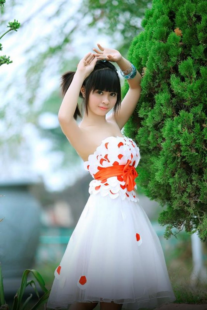 Nguyễn Thị Ngân mong muốn những bức ảnh của em sẽ đem lại niềm vui cho mọi người.