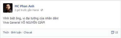 MC Phan Anh ngậm ngùi