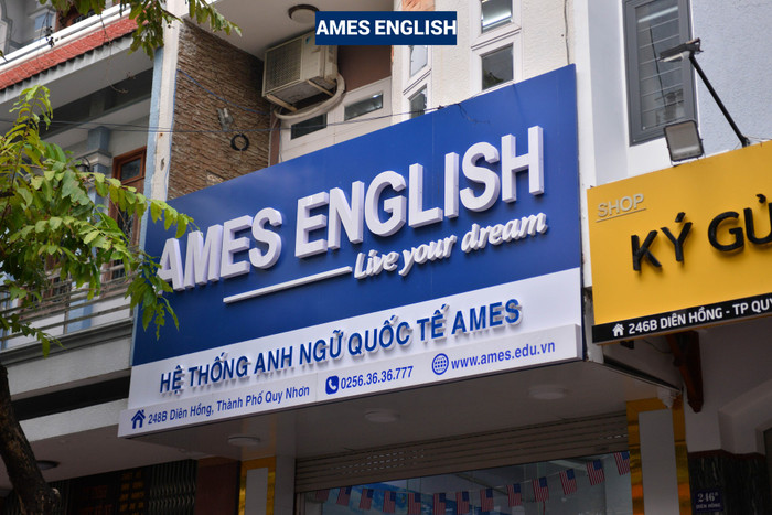Ảnh: facebook Anh ngữ Ames (Quy Nhơn) Trung tam Anh ngu Ames.jpg