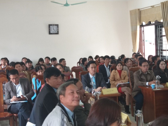 Đông đảo thầy cô giáo, phụ huynh học sinh tham gia hội thảo của Sở Giáo dục và Đào tạo Quảng trị phối hợp tổ chức. Ảnh: Sở GDDT Quảng Trị Đông đảo thầy cô giáo, phụ huynh học sinh tham gia hội thảo của Sở Giáo dục và Đào tạo Quảng trị phối hợp tổ chức. Ảnh: Sở GDDT Quảng Trị