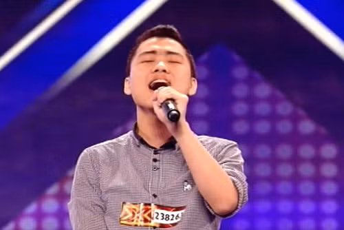 Jason Viet Tien tại X-Factor - Ảnh chụp màn hình Jason Viet Tien tại X-Factor - Ảnh chụp màn hình