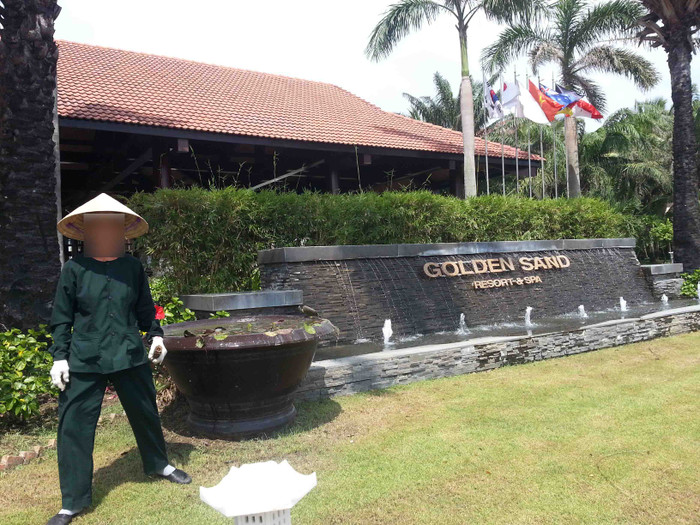 Resort Golden Sand Hội An. Ảnh: Hoàng Tuấn