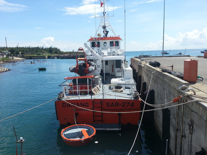 Trung tâm II đã điều động tàu SAR 274 đi cứu nạn. Ảnh: Hoàng Tuấn Trung tâm II đã điều động tàu SAR 274 đi cứu nạn. Ảnh: Hoàng Tuấn