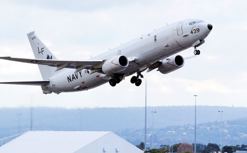 P-8 Hải quân Mỹ, hình minh họa. P-8 Hải quân Mỹ, hình minh họa.