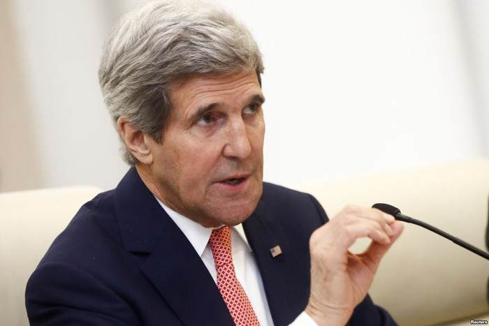 Ngoại trưởng Mỹ John Kerry. Ảnh: VOA. Ngoại trưởng Mỹ John Kerry. Ảnh: VOA.