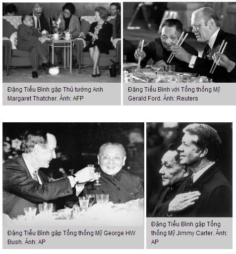 Đặng Tiểu Bình quay sang bắt tay với Mỹ trong những năm 1970.