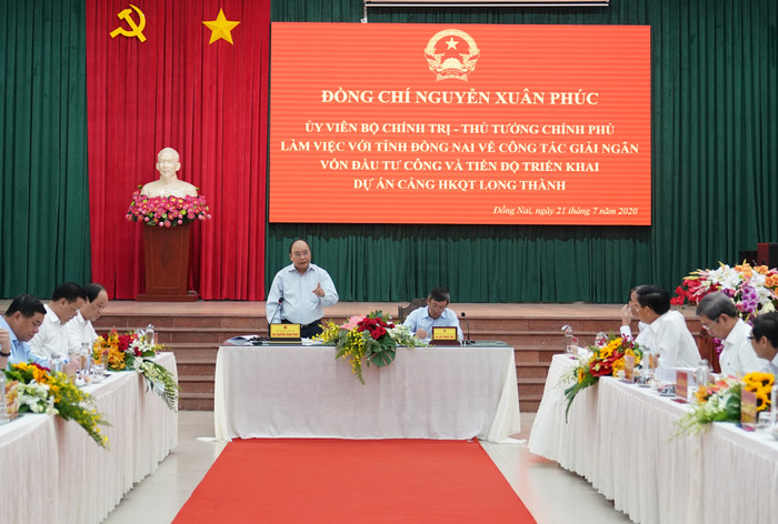 Quang cảnh buổi làm việc. Ảnh: VGP Quang cảnh buổi làm việc. Ảnh: VGP