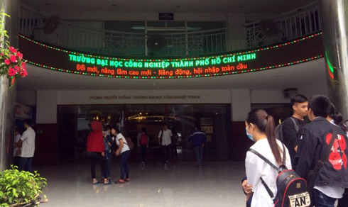 Trường Đại học Công nghiệp Thành phố Hồ Chí Minh. (Ảnh: H.L) Trường Đại học Công nghiệp Thành phố Hồ Chí Minh. (Ảnh: H.L)