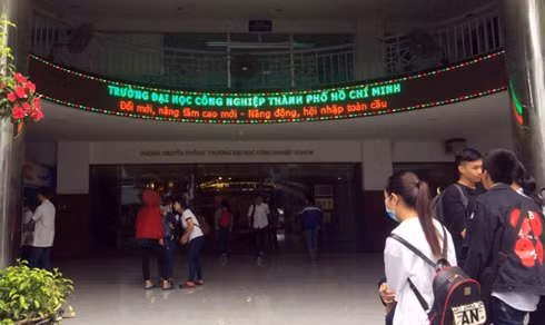 Trường Đại học Công nghiệp Thành phố Hồ Chí Minh. (Ảnh: H.L)