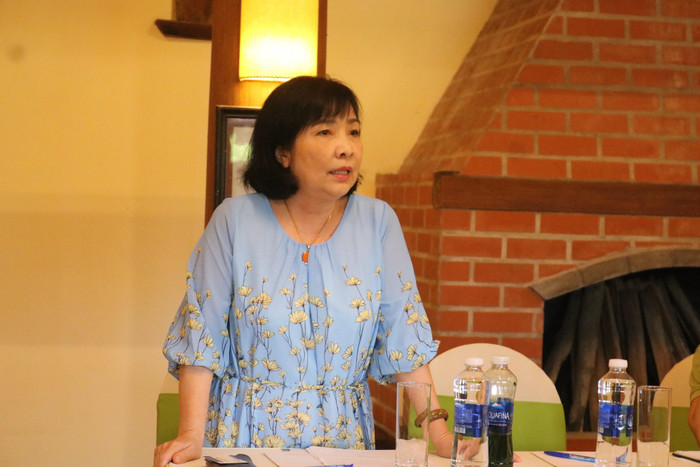 Bà Lê Thị Thu Hà bày tỏ sự lo lắng về chất lượng nguồn nhân lực trong ngành du lịch hiện nay. Ảnh: Doãn Nhàn