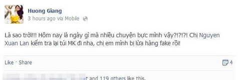 Hương Giang bức xúc Hương Giang bức xúc