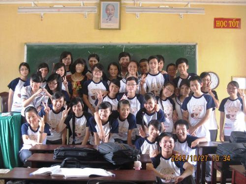 Bích Phương rất khâm phục các bạn nam học khối C.