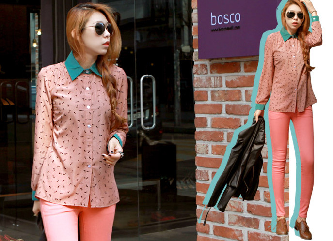 Năm nay, kiểu áo sơ mi có điểm nhấn khác màu ở ống tay, cổ áo xuất hiện khá nhiều. Xem thêm: Thời trang công sở / Bộ sưu tập váy xinh chào hè 2012. Năm nay, kiểu áo sơ mi có điểm nhấn khác màu ở ống tay, cổ áo xuất hiện khá nhiều. Xem thêm: Thời trang công sở / Bộ sưu tập váy xinh chào hè 2012.