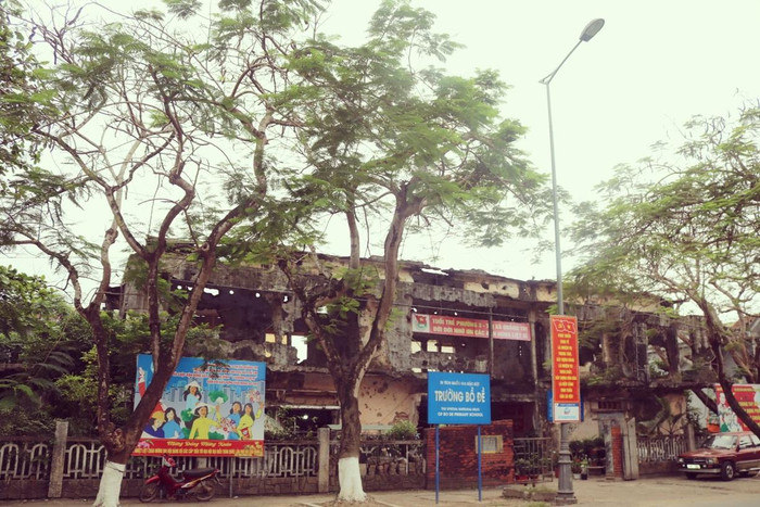 Trường Bồ Đề - Dấu Ấn Lịch Sử 1972. Ảnh: Quangtri.gov.vn Trường Bồ Đề - Dấu Ấn Lịch Sử 1972. Ảnh: Quangtri.gov.vn