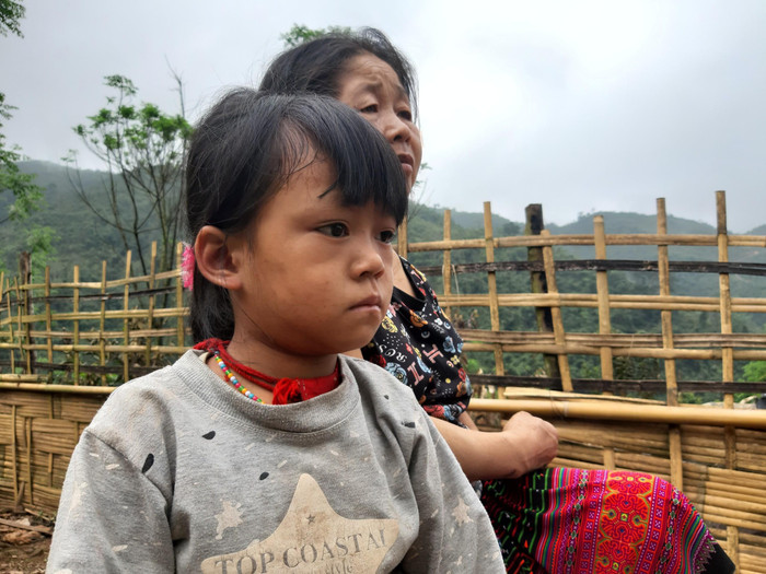 Đi học là gì các em cũng chẳng biết. Ảnh: TH