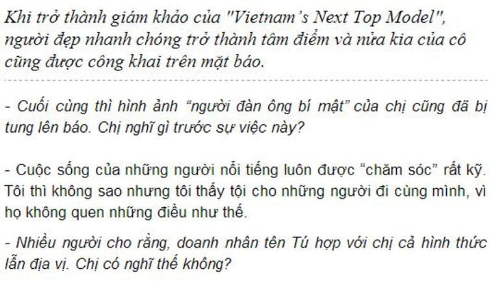 Bài phỏng vấn của Thanh Hằng bị copy lại và chỉnh sửa khiến thông tin khác đi Bài phỏng vấn của Thanh Hằng bị copy lại và chỉnh sửa khiến thông tin khác đi