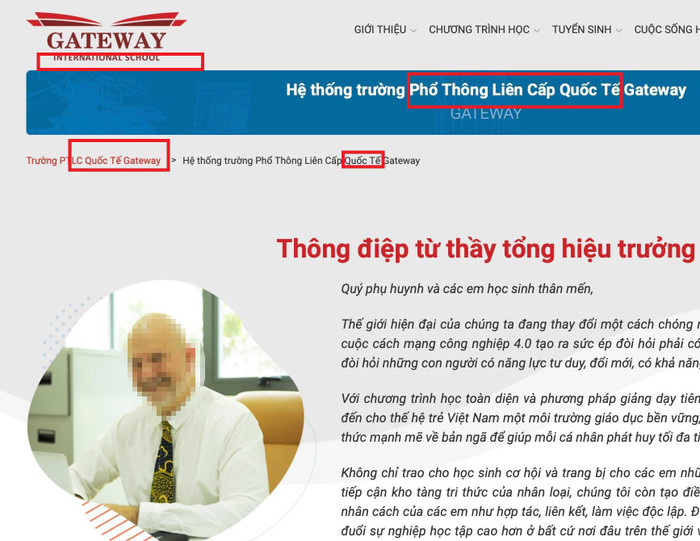 Tâm lý sính ngoại là cơ hội cho nhiều trường gắn mác quốc tế Tâm lý sính ngoại là cơ hội cho nhiều trường gắn mác quốc tế