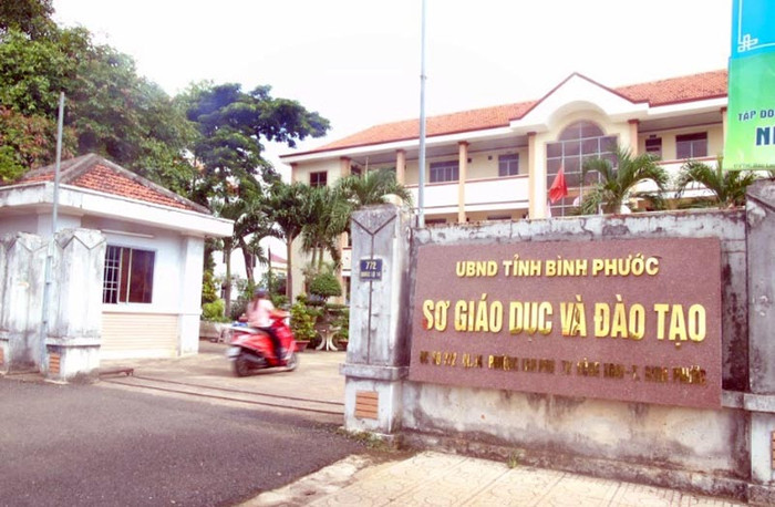 Sở Giáo dục và Đào tạo tỉnh Bình Phước. (Ảnh: H.L)