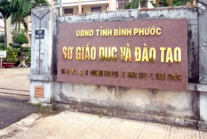 Sở Giáo dục và Đào tạo tỉnh Bình Phước. (Ảnh: H.L) Sở Giáo dục và Đào tạo tỉnh Bình Phước. (Ảnh: H.L)