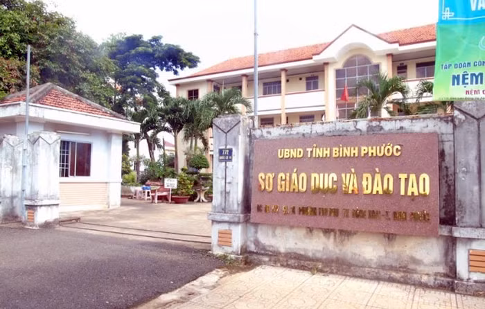 Sở Giáo dục và Đào tạo tỉnh Bình Phước. (Ảnh: H.L)